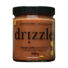 Load image into Gallery viewer, Drizzle Cacao Luxe Raw Honey - Mood & Energy Boost Blend