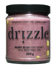 Load image into Gallery viewer, Drizzle Berry Bliss Raw Honey - Antioxidant Blend