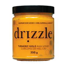 Load image into Gallery viewer, Drizzle Turmeric Gold Raw Honey - Anti-Inflammatory Blend