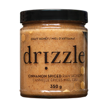 Load image into Gallery viewer, Drizzle Cinnamon Spiced Raw Honey
