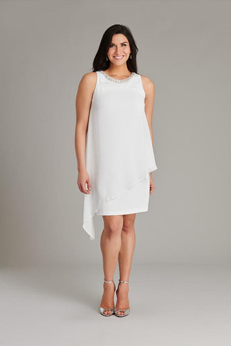 Connected Apparel Amelia Ivory Dress
