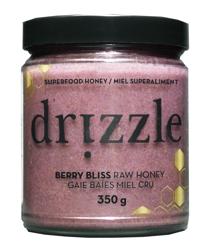 Drizzle Berry Bliss Raw Honey - Antioxidant Blend